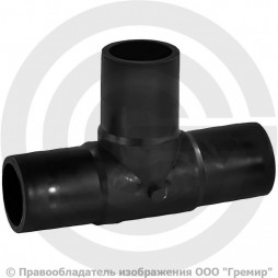 Тройник ПЭ100 спигот Дн 50 Ру-16 SDR11 EUROSTANDARD