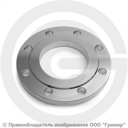 Фланец плоский нержавеющий без зеркала AISI 304 (CF8) 1-100-10/16 DIN 2576