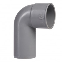 Отвод PP-H сифонный серый Дн 40-30 90гр б/нап б/к Ostendorf HT HTSW