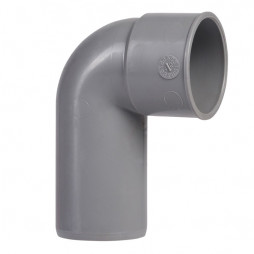 Отвод PP-H сифонный серый Дн 40-30 90гр б/нап б/к Ostendorf HT HTSW