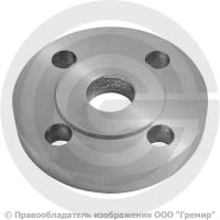 Фланец плоский стальной 1-20-16 ГОСТ 12820-80, Ру-16, Ду-20