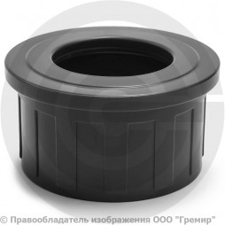 Бурт ПВХ клеевой серый под фланец Дн 50 Ру-16 напорный Aquaviva