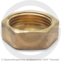 Заглушка латунная ВР (ВН) Ду-32 (1 1/4") STOUT