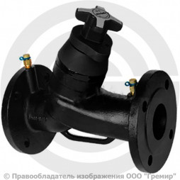 Клапан балансировочный ручной чугунный фланцевый Ду-100 Ру-16 Kvs=196.78м3/ч BL.230 MVI