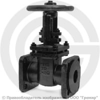 Задвижка чугунная фланцевая Ду-50 Ру-16 (Т<225°С) 30ч6бр ЛМЗ