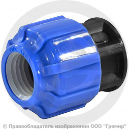 Заглушка ПЭ компрессионная Дн 20 ТПК-АКВА