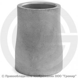 Переход 60,3х5,6-42,4х5 (Ду 50-32) 12х18н10т концентрический исп.1 ГОСТ 17378