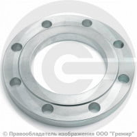 Фланец плоский оцинкованный 1-125-25 ГОСТ 12820-80, Ру-25, Ду-125