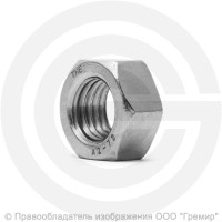 Гайка нержавеющая A2 М20 DIN 934