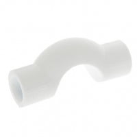 Скоба PP-R белая внутренняя пайка Дн 25 обводная с муфтами VALFEX