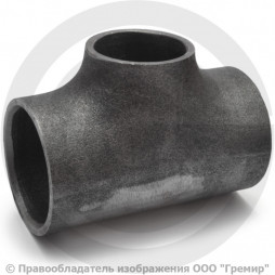 Тройник П 88,9х3,2-48,3х2,9 (Ду 80-40) стальной (Ст.20) переходной исп.1 ГОСТ 17376