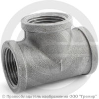 Тройник чугунный ВР (ВН) Ду 25 (1")