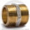 Ниппель латунный НР (НАР) Ду-40 (1 1/2") STOUT