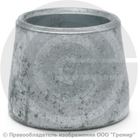 Переход 38х2-32х2 (Ду 32-25) оцинкованный концентрический ГОСТ 17378 КАЗ