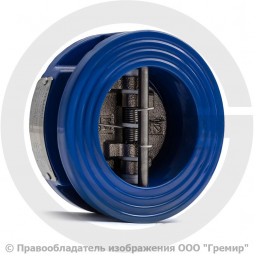 Клапан обратный двухстворчатый чугунный межфланцевый Ду-50 Ру-16 (Т<120°С) ств чугун Benarmo