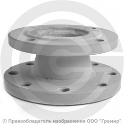 Переход фланцевый ХФ стальной Ду 300-150
