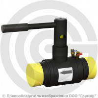 Клапан балансировочный ручной стальной фланцевый Ду-200 Ру-16 Kvs=422.59м3/ч с измерительными ниппелями Venturi FODRV Broen