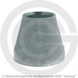 Переход 42,4х2,6-33,7х2,3 (Ду 32-25) оцинкованный концентрический исп.1 ГОСТ 17378