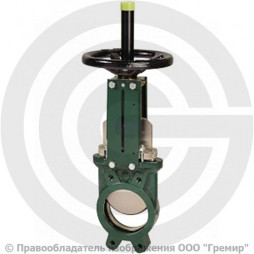 Задвижка шиберная односторонняя с выдвижным штоком Ду-200 Ру-10 (Т<80°С) VG3400 Tecofi