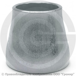 Переход 76х3,5-57х3 (Ду 65-50) оцинкованный концентрический ГОСТ 17378 КАЗ