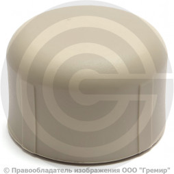 Заглушка (пробка) PP-R серая Дн 40 для коллектора с воздухоотводчиком VALFEX