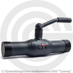 Кран стальной под приварку Ду-50 Ру-40 L=210мм Ридан Jip-R Premium WW