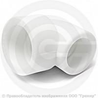 Угольник PP-R переходной белый внутренняя пайка Дн 32-25 90гр Pro Aqua