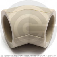 Угольник PP-R серый внутренняя пайка Дн 50 45гр VALFEX