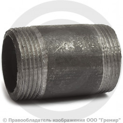 Бочонок стальной L=60мм Ду-25 (1") КАЗ