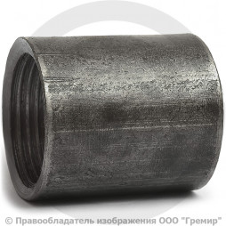 Муфта стальная ВР (ВН) Ду-32 (1 1/4") с фаской АС