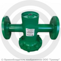 Грязевик абонентский вертикальный стальной фланцевый Ду-50 Ру-16 АРМАС