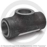 Тройник П 48,3х5 (Ду-40) стальной (Ст.20) равнопроходной исп.1 ГОСТ 17376