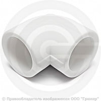 Угольник PP-R белый внутренняя пайка Дн 32 90гр RTP (РосТурПласт)