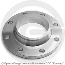 Фланец воротниковый нержавеющий 12х18н10т 1-350-16 ГОСТ 12821-80, Ру-16, Ду-350