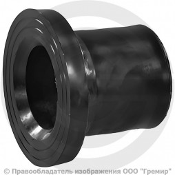 Втулка ПЭ100 спигот SDR11 под фланец Дн 225 (D1 235мм) Ру-16 удлиненная