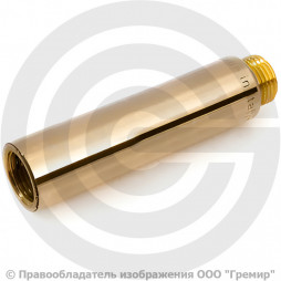 Удлинитель латунный НР-ВР (НАР-ВН) Ду-15 (1/2") L=50мм STOUT