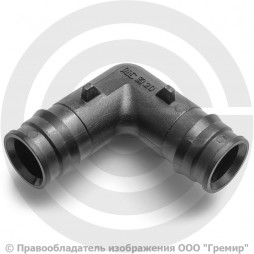 Угольник аксиальный PPSU для PE-X труб Дн 20 РОС