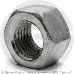 Гайка стальная оцинкованная М24 ГОСТ 5915-70