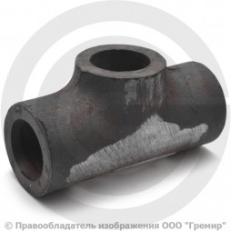 Тройник П 48,3х5 (Ду-40) 09Г2С равнопроходной исп.1 ГОСТ 17376