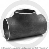 Тройник 108х6 (Ду-100) стальной (Ст.20) равнопроходной Китай