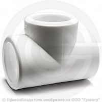 Тройник PP-R белый внутренняя пайка Дн 125 RTP (РосТурПласт)