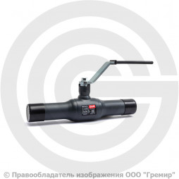 Кран стальной под приварку Ду-40 Ру-16 L=260мм Ридан JiP-R Standard WW