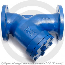 Фильтр сетчатый чугунный фланцевый ФСФ Ду-20 Ру-16 (Т<300°С) ABRA YF-3016