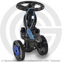 Клапан запорный стальной фланцевый Ду-80 Ру-40 (Т<425°С) 15с22нж Китай