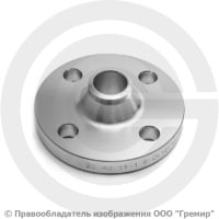 Фланец воротниковый нержавеющий 12х18н10т 1-25-25 ГОСТ 12821-80, Ру-25, Ду-25