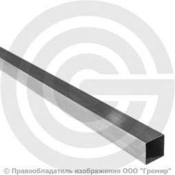 Труба 30х30х2 нержавеющая AISI 304 профильная шлифованная EN 10219-2 (ASTM A554)