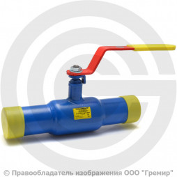 Кран стальной под приварку Ду-25 Ру-40 L=230мм МАРШАЛ 11с67п 2ЦП.00.1.040.025/020