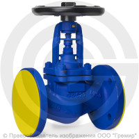 Клапан запорный стальной фланцевый Ду-150 Ру-40 (Т<425°С) сильфонный Benarmo