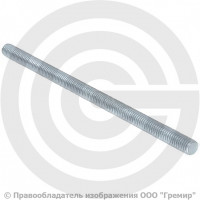 Шпилька стальная оцинкованная М24х1000 DIN 975