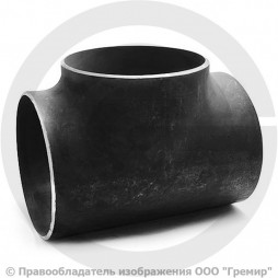 Тройник 325х12 (Ду-300) стальной (Ст.20) равнопроходной Китай